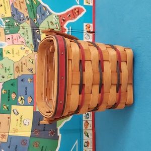 Square Tall Handle Longaberger Basket